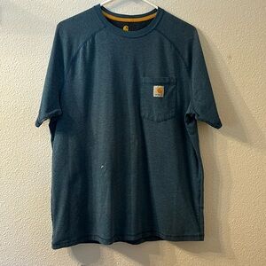 Carhartt force relaxed fit short sleeve size large
